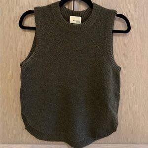 Wilfred Free Dark Gray Wool Sweater